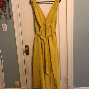 Eloquii Tie Waist Halter Dress